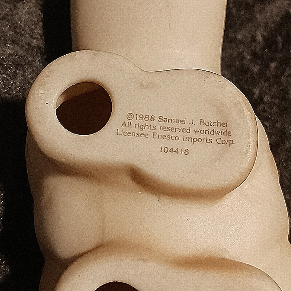 Enesco Precious Moments Rhinoceros  1988 vintage - Picture 6 of 6